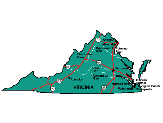 What are the Virginia state animals?