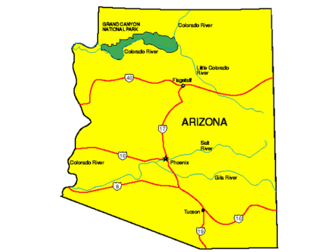 Где находится аризона. Arizona State Map. Arizona Colorado Map. Arizona on the Map. Az Map.