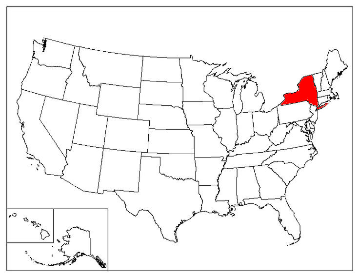 New York Location In The US